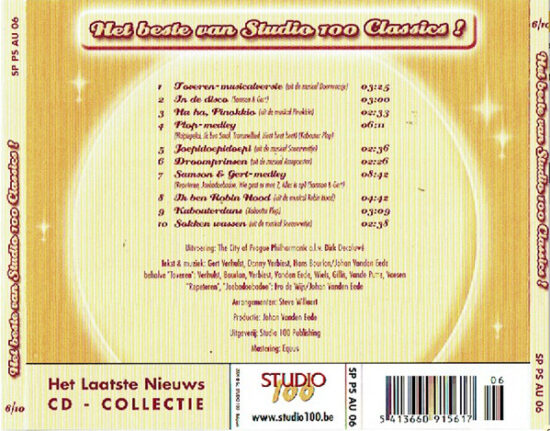 Various - Studio 100 Cd-Collectie - Het Beste Van Studio 100 Classics !