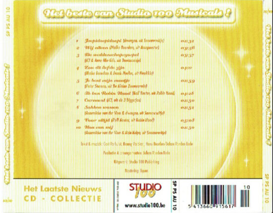 Various - Studio 100 Cd-Collectie - Het Beste Van Studio 100 Musicals !
