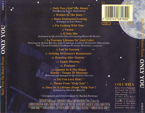 Rachel Portman - Only You (Music From The Motion Picture)