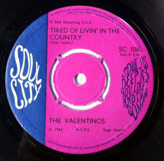 Valentinos - It's All Over Now