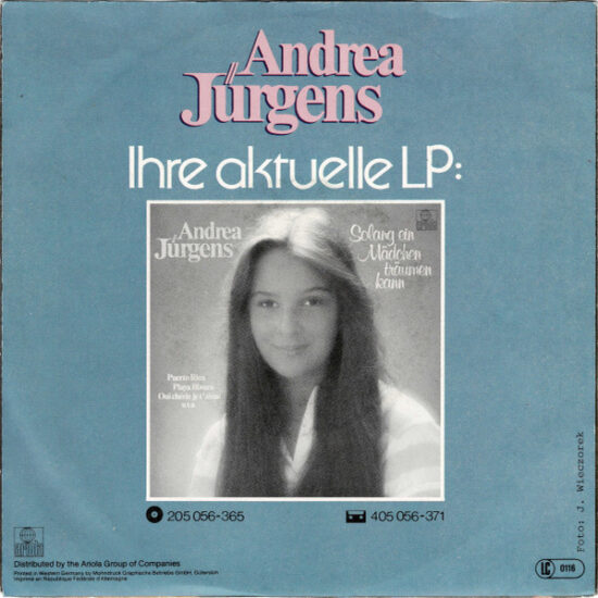 Andrea Jürgens - Manuel Goodbye