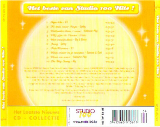 Various - Studio 100 Cd-Collectie - Het Beste Van Studio 100 Hits !