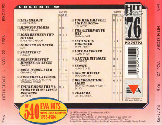 Various - Hit History '76 - Volume 22