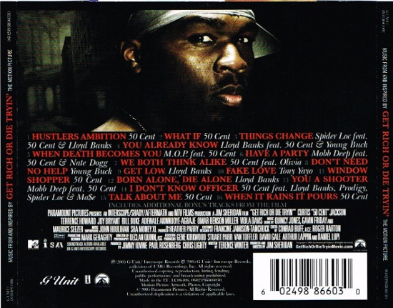 Various - Music From And Inspired By Get Rich Or Die Tryin' The Motion Picture