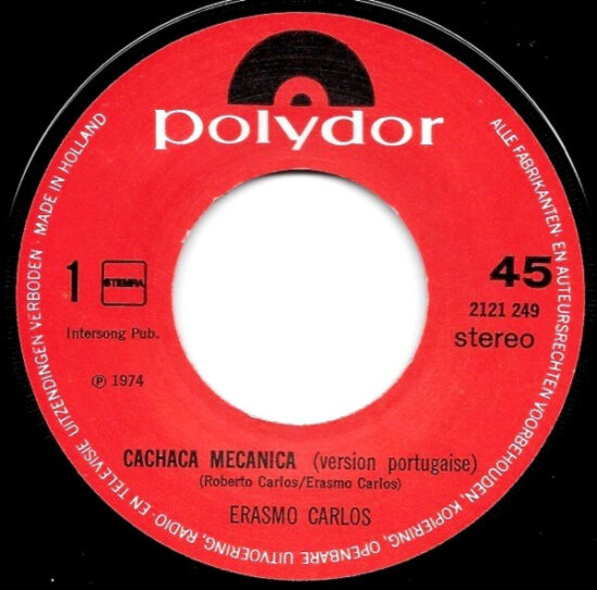 Erasmo Carlos - Cachaça Mecânica