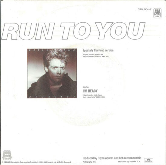 Bryan Adams - Run To You