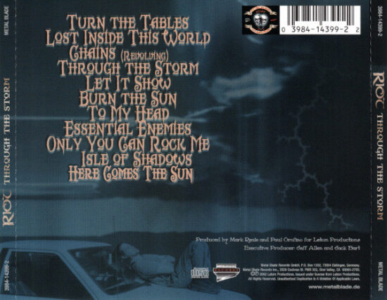 Riot (4) - Through The Storm