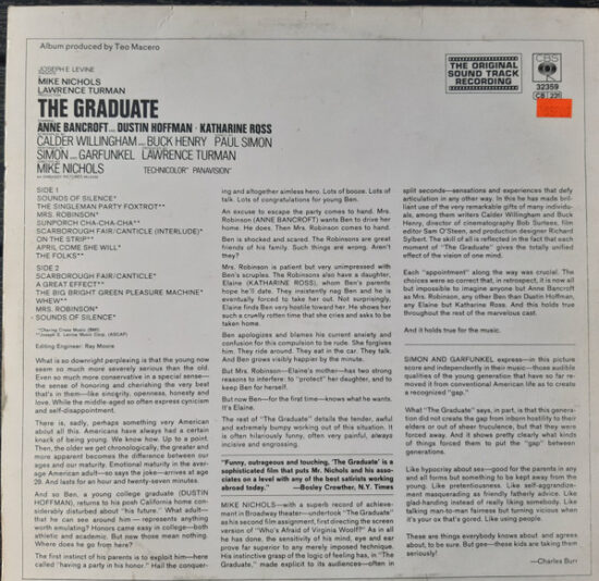 Simon & Garfunkel - The Graduate (Original Soundtrack)