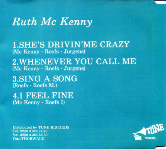 Ruth McKenny - She's Drivin' Me Crazy