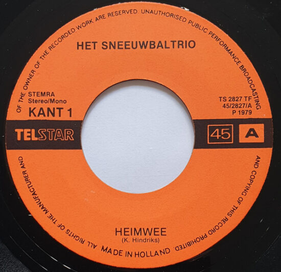 Sneeuwbal Trio - Heimwee