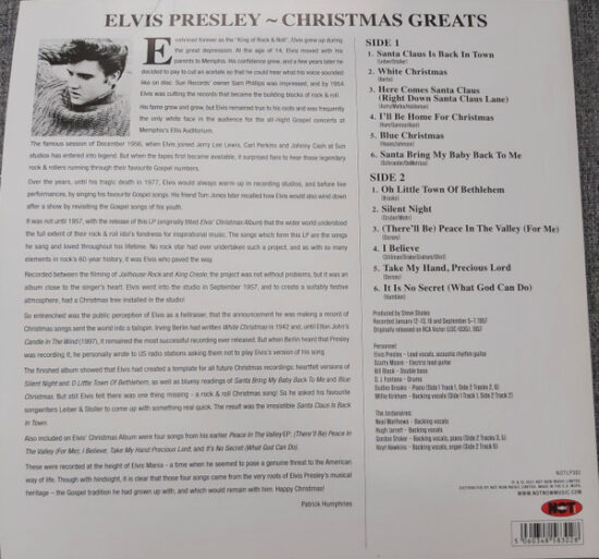 Elvis Presley - Elvis Presley - Christmas Greats