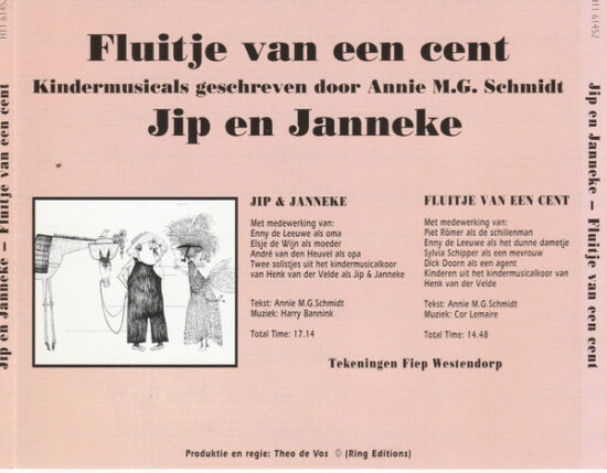 Annie M.G. Schmidt - Jip En Janneke - Fluitje Van Een Cent