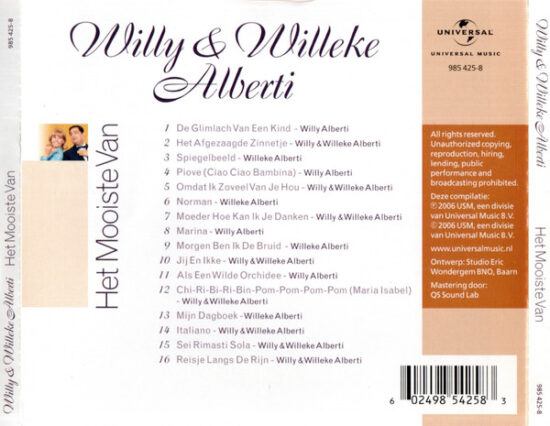 Willy & Willeke Alberti - Het Mooiste Van
