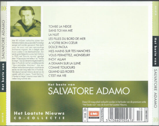 Adamo - Het Beste Van Salvatore Adamo