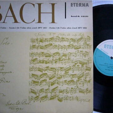 Johann Sebastian Bach - Sonata 2 Für Violine Allein A-moll BWV 1003 • Partita 2 Für Violine Allein D-moll BWV 1004