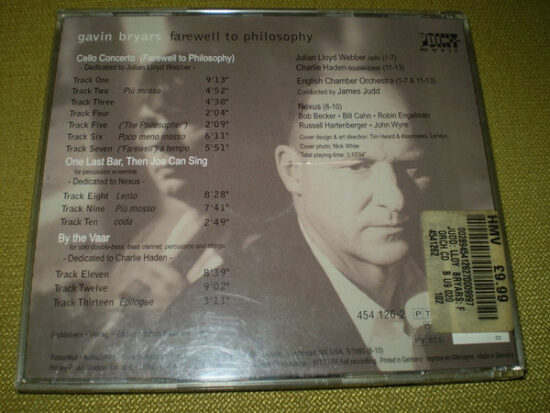 Gavin Bryars - Farewell To Philosophy