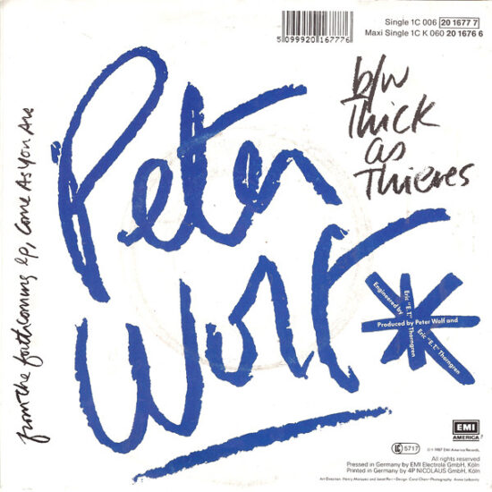 Peter Wolf - Come As You Are