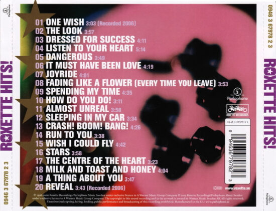 Roxette - Hits (A Collection Of Their 20 Greatest Songs!)
