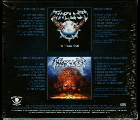 Thrust (6) - Fist Held High & Reincarnation