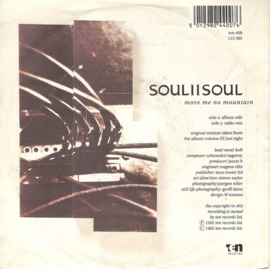 Soul II Soul - Move Me No Mountain