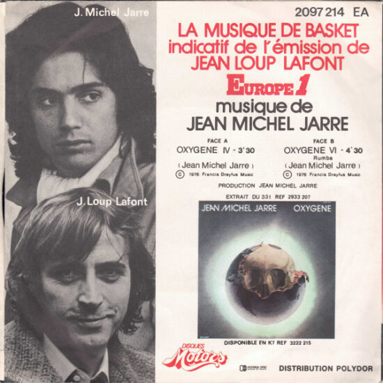 Jean-Michel Jarre - Oxygene (La Musique De Basket)
