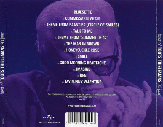 Toots Thielemans - Best Of 90 Jaar Toots Thielemans