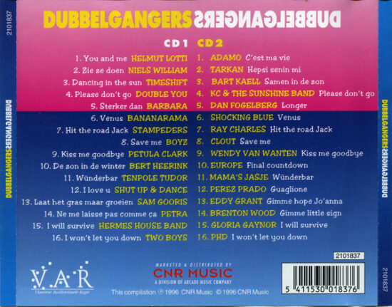 Various - Radio Donna Presenteert: Dubbelgangers