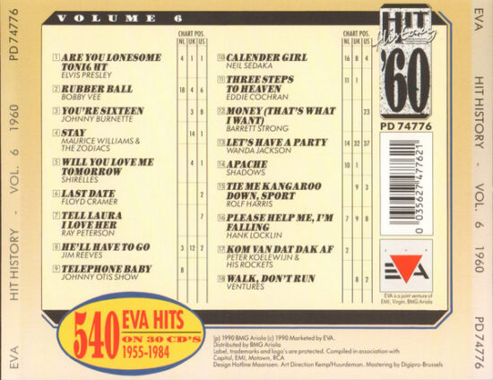 Various - Hit History '60 - Volume 6