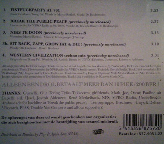 Heideroosjes - Fistfuckparty At 701