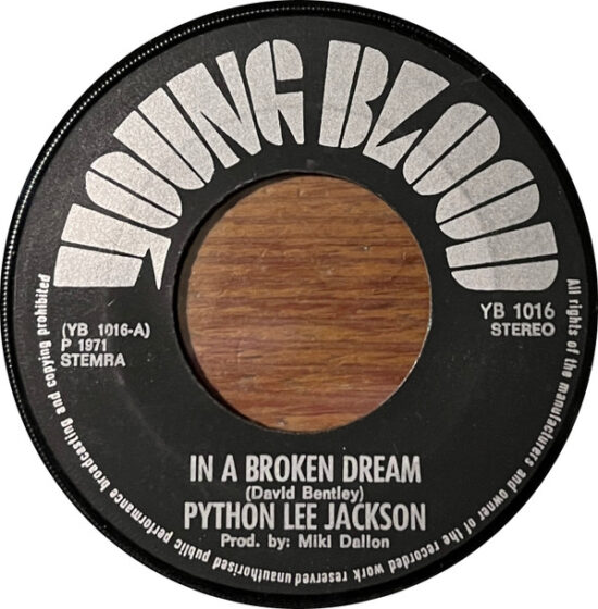 Python Lee Jackson - In A Broken Dream