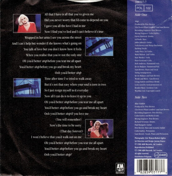 Sam Brown - Stop!