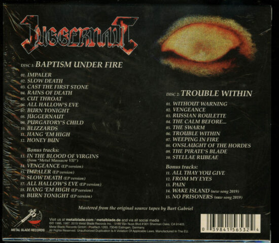 Juggernaut (4) - Baptism Under Fire / Trouble Within