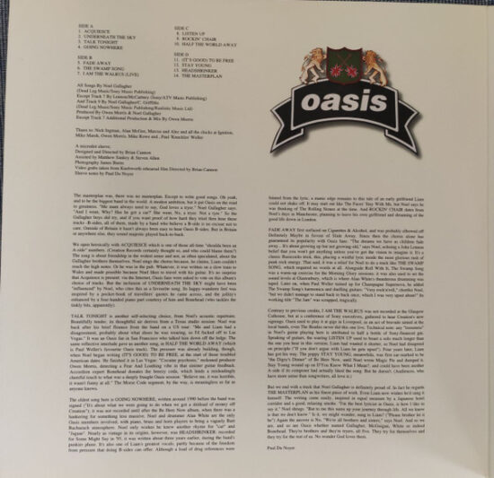 Oasis (2) - The Masterplan