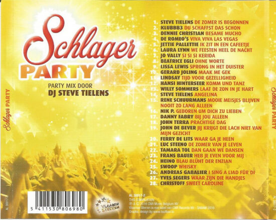 Steve Tielens - Schlager Party