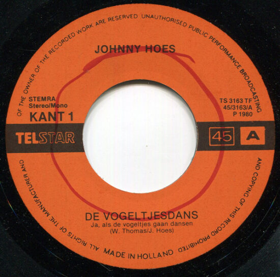 Johnny Hoes - De Vogeltjesdans