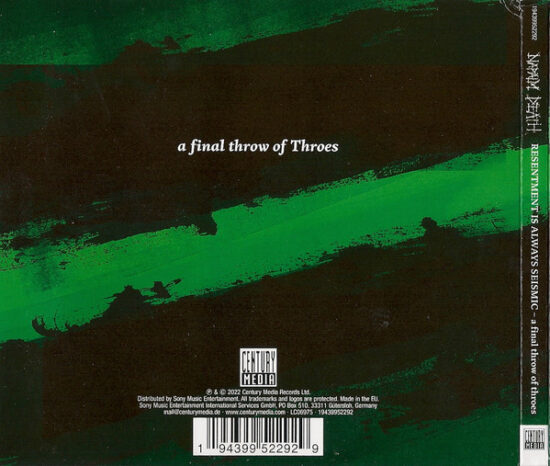 Napalm Death - Resentment Is Always Seismic – A Final Throw Of Throes