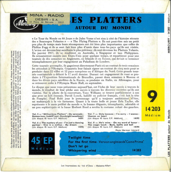 The Platters - Autour Du Monde