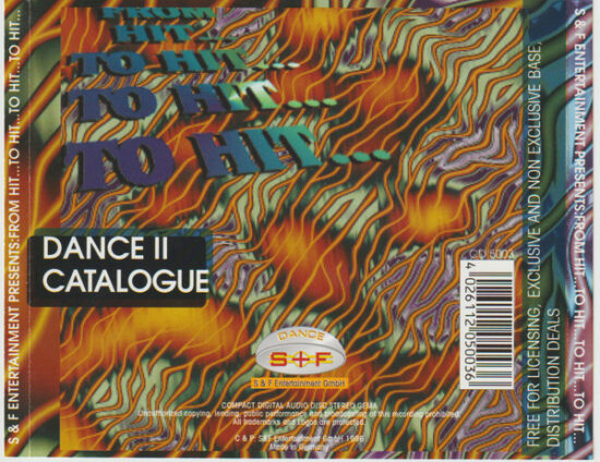 Various - S & F Entertainment GmbH Presents: From Hit, To Hit, To Hit, To Hit... (Dance II Catalogue)
