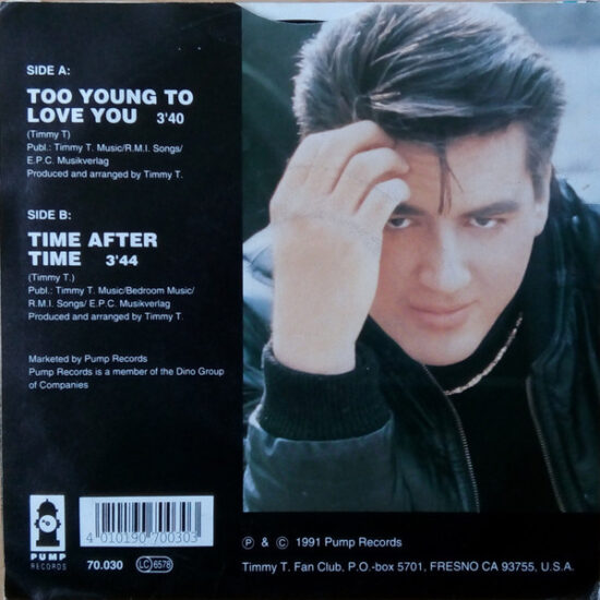 Timmy T - Too Young To Love You