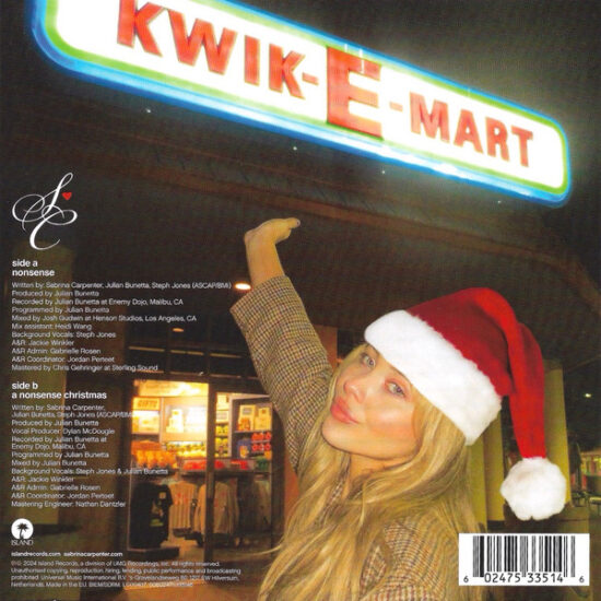 Sabrina Carpenter - Nonsense / A Nonsense Christmas