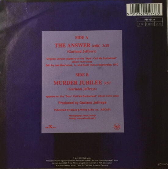 Garland Jeffreys - The Answer