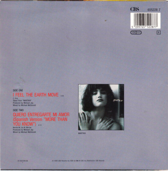 Martika - I Feel The Earth Move