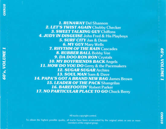 Various - Sixties Vol 1