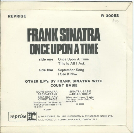 Frank Sinatra - Once Upon A Time