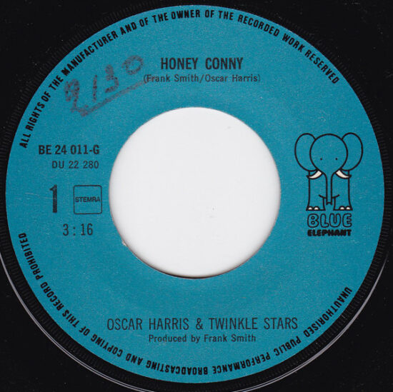 Oscar Harris And The Twinkle Stars - Honey Conny