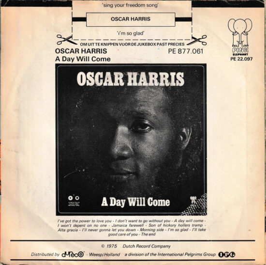 Oscar Harris - Sing Your Freedom Song