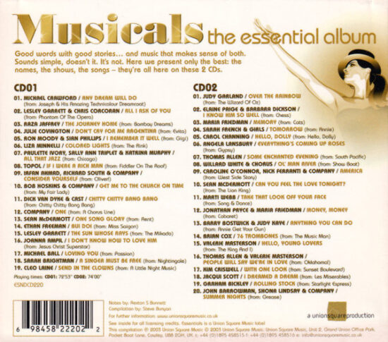 Various - Musicals - The Essential Album