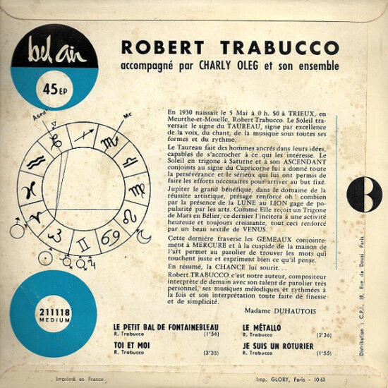 Robert Trabucco - Le Métallo