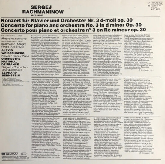 Sergei Vasilyevich Rachmaninoff - Klavierkonzert Nr. 3 / Concerto No. 3 - Vollständige Fassung / Complete Version