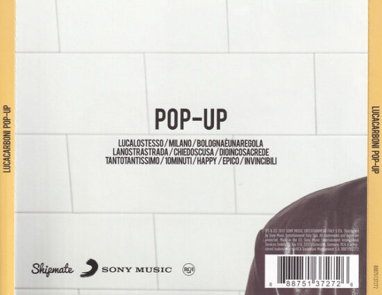 Luca Carboni - Pop-up